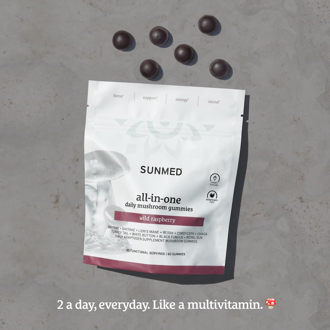 SUNMED gélifiés champignons 60ct à côté d'autres compléments