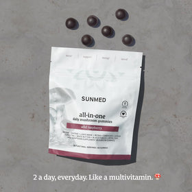 SUNMED gélifiés champignons 60ct à côté d'autres compléments