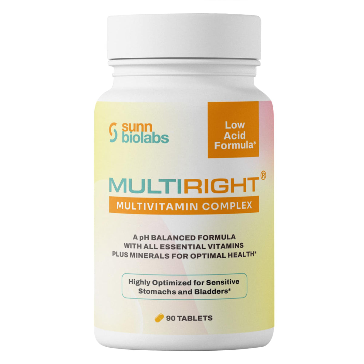 SUNN BIOLABS Multivitamine MultiRight 90 comprimés vue de face