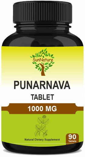 SunNature comprimés de Punarnava 90 comprimés vue avant