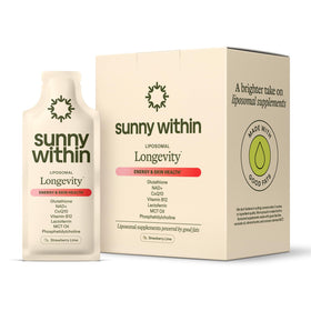 Sunny Within complément liposomal glutathione fraise lime en pochettes