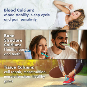 Sunshine Vitamins Instant CalMag-C 249g en usage sur une table