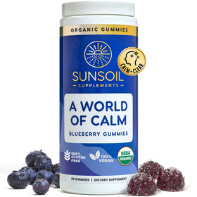 Sunsoil Gummies Bio 259g vue avant avec emballage