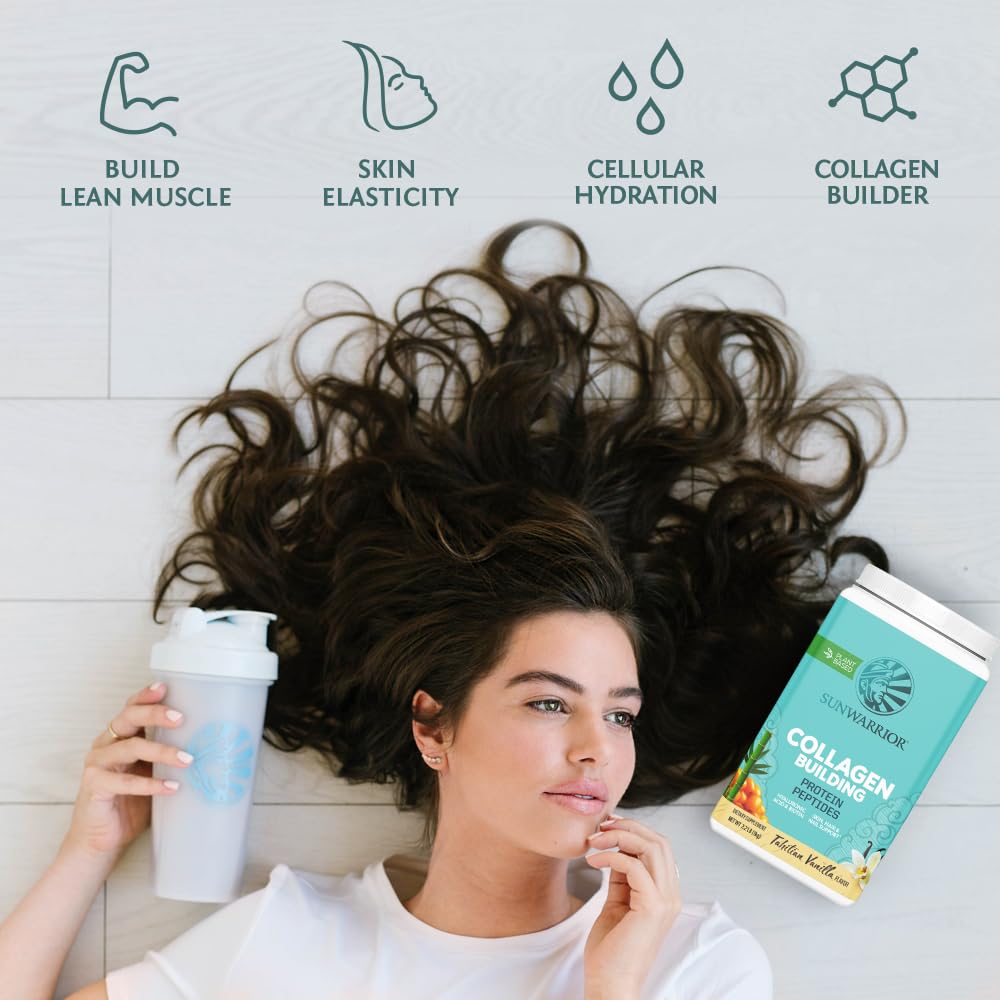 Sunwarrior Collagen Peptides poudre en cuisine