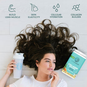 Sunwarrior Collagen Peptides poudre en cuisine