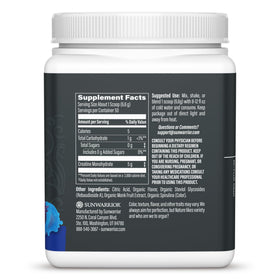Sunwarrior Poudre de Créatine Monohydrate 422g emballage