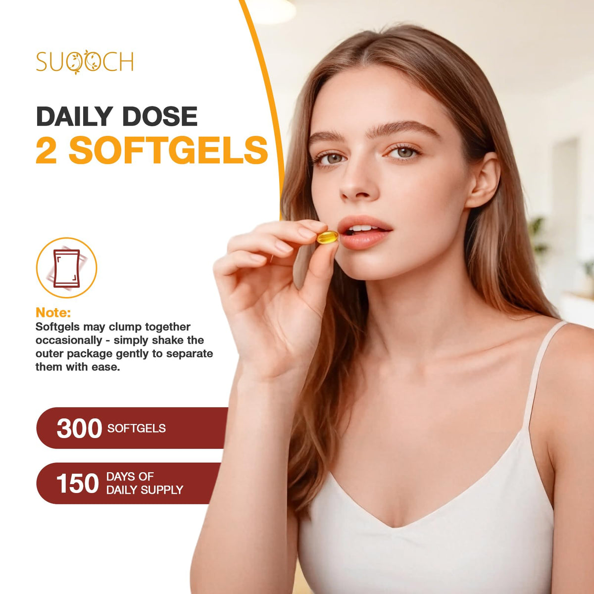SUOOCH Extrait de Ail Vieilli, étiquette du produit