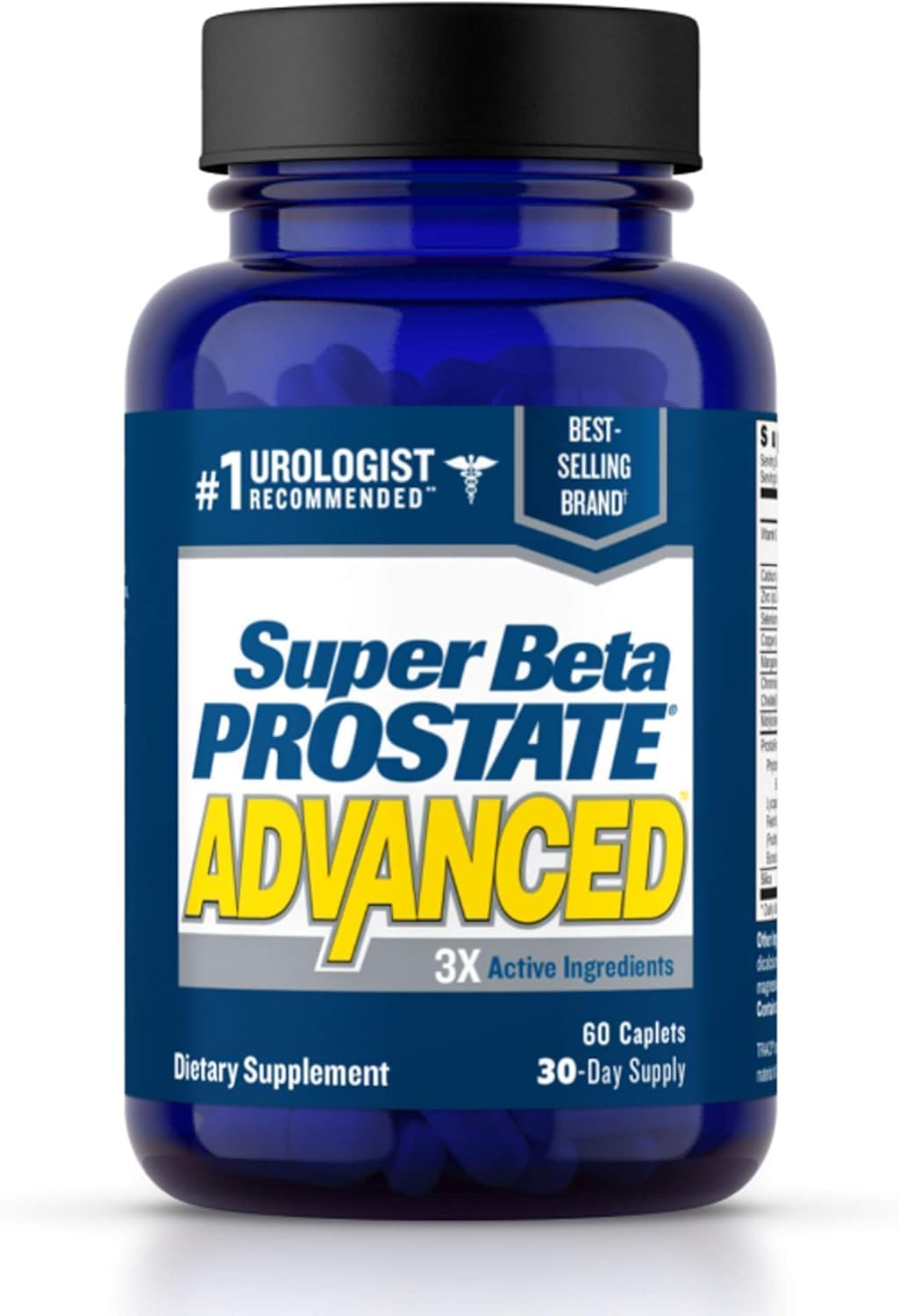SUPER BETA PROSTATE 60 capsules vue de face avec emballage