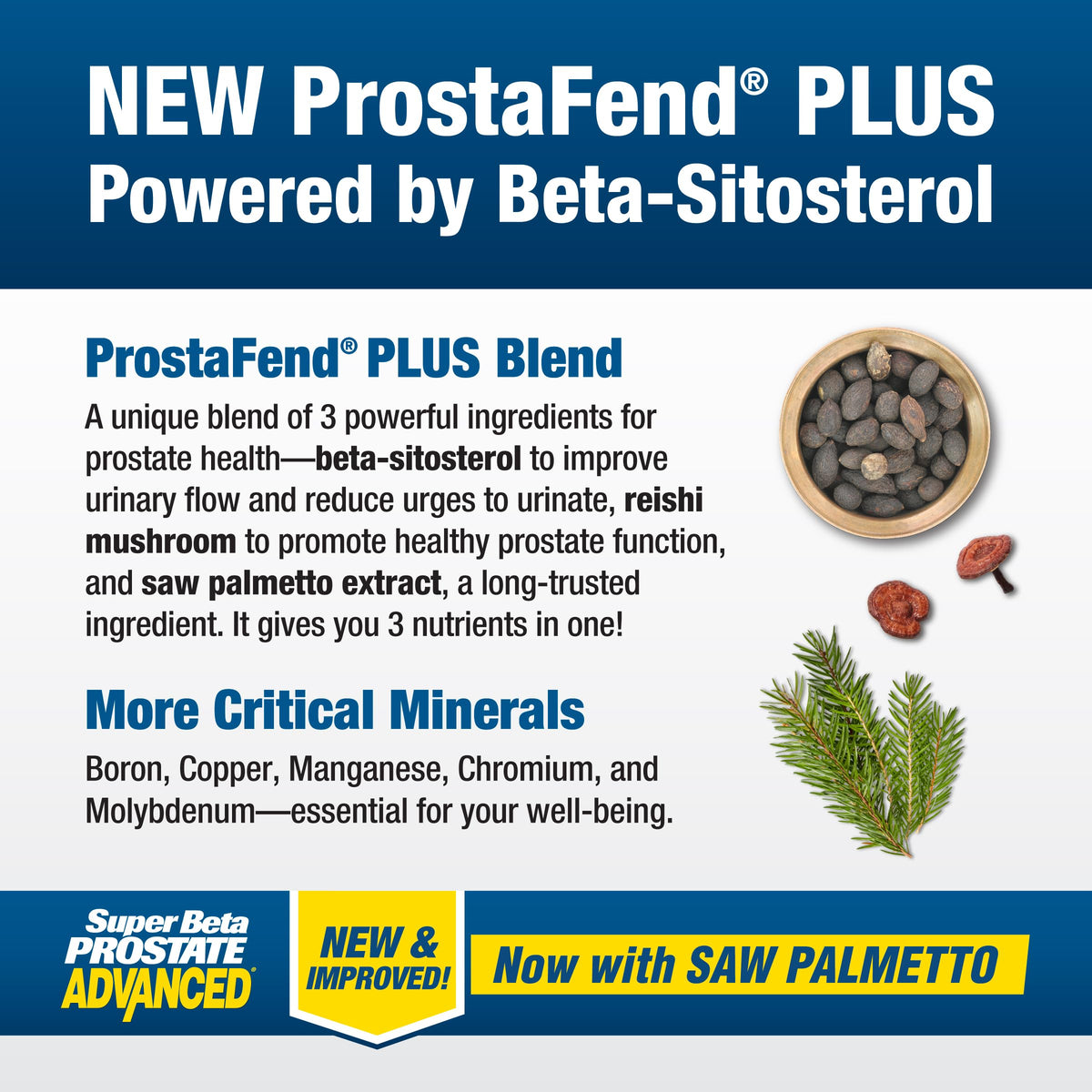 SUPER BETA PROSTATE Complément Alimentaire Prostate - vue de côté