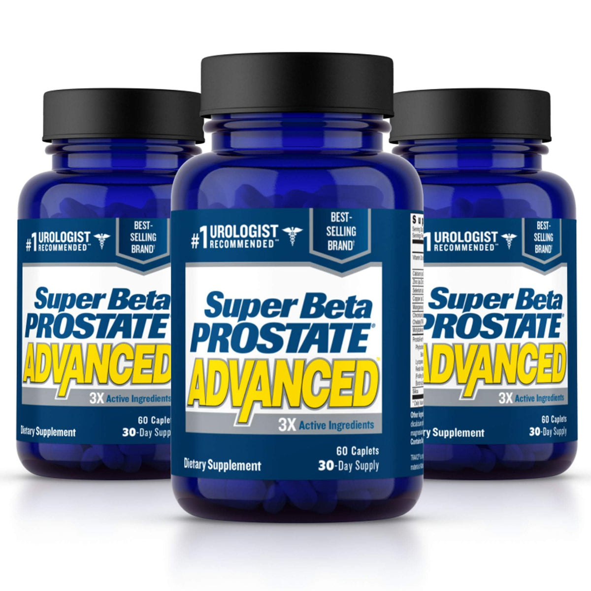 SUPER BETA PROSTATE Compléments Alimentaires 180 gélules vue de face