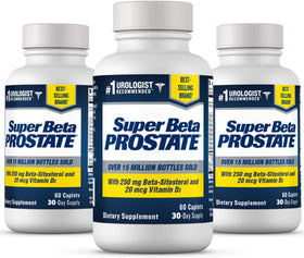 SUPER BETA PROSTATE Compléments alimentaires pour la prostate, 60 comprimés, vue de face