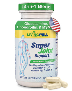 SUPER JOINT SUPPORT Glucosamine Chondroitin D3 K2 132g devant