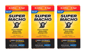 Super Macho complément alimentaire 50 gélules vue de face