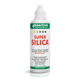 Super Silica 120ml bouteille de complément alimentaire silicium liquide vue de face