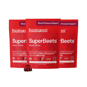 SuperBeets Heart Chews HumanN paquet avant vue