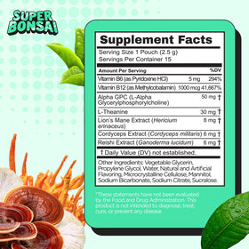 SuperBonsai Super Focus Pouch en usage sur une lèvre interne