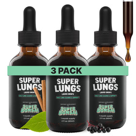 SuperBonsai Super Lungs Gouttes de Mullein 60 ml vue avant