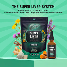 SuperBonsai Thé Détox Hépatique Bio en préparation