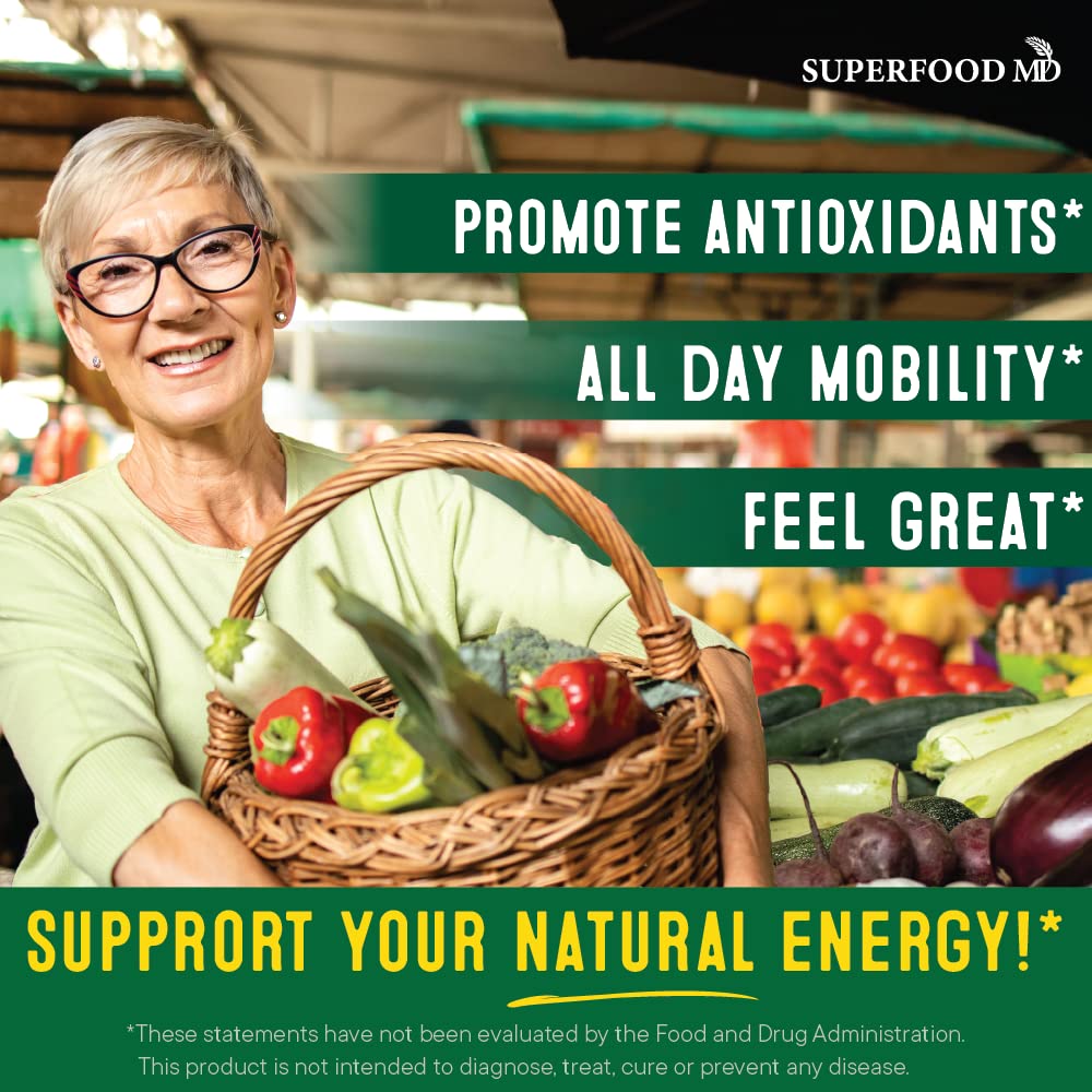 Superfood MD Complément Alimentaire Étiquetage des ingrédients