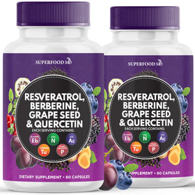 Superfood MD Complément Alimentaire Noni 120 Capsules vue de face