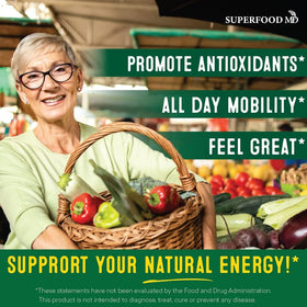 Superfood MD complément avec plus de 30 fruits et légumes