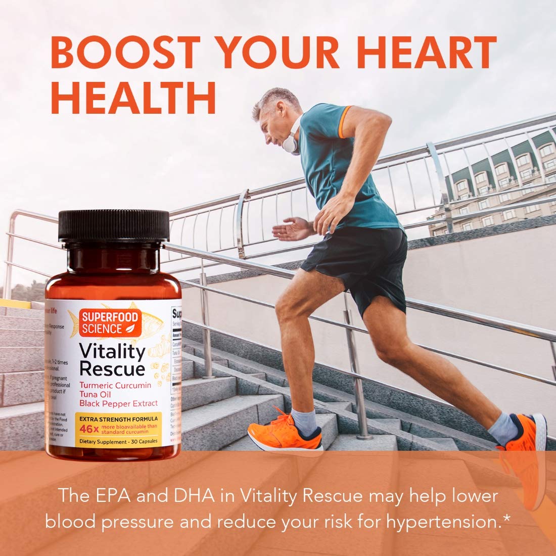 Superfood Science Vitality Rescue - huile de thon sauvage
