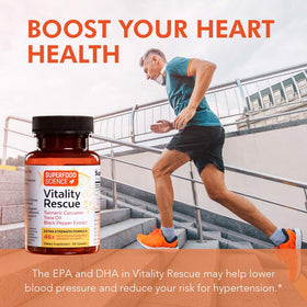 Superfood Science Vitality Rescue - huile de thon sauvage