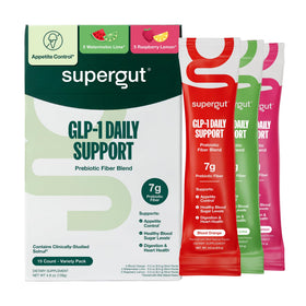 Supergut GLP1 Daily Support pack variété 15 servings vue de face