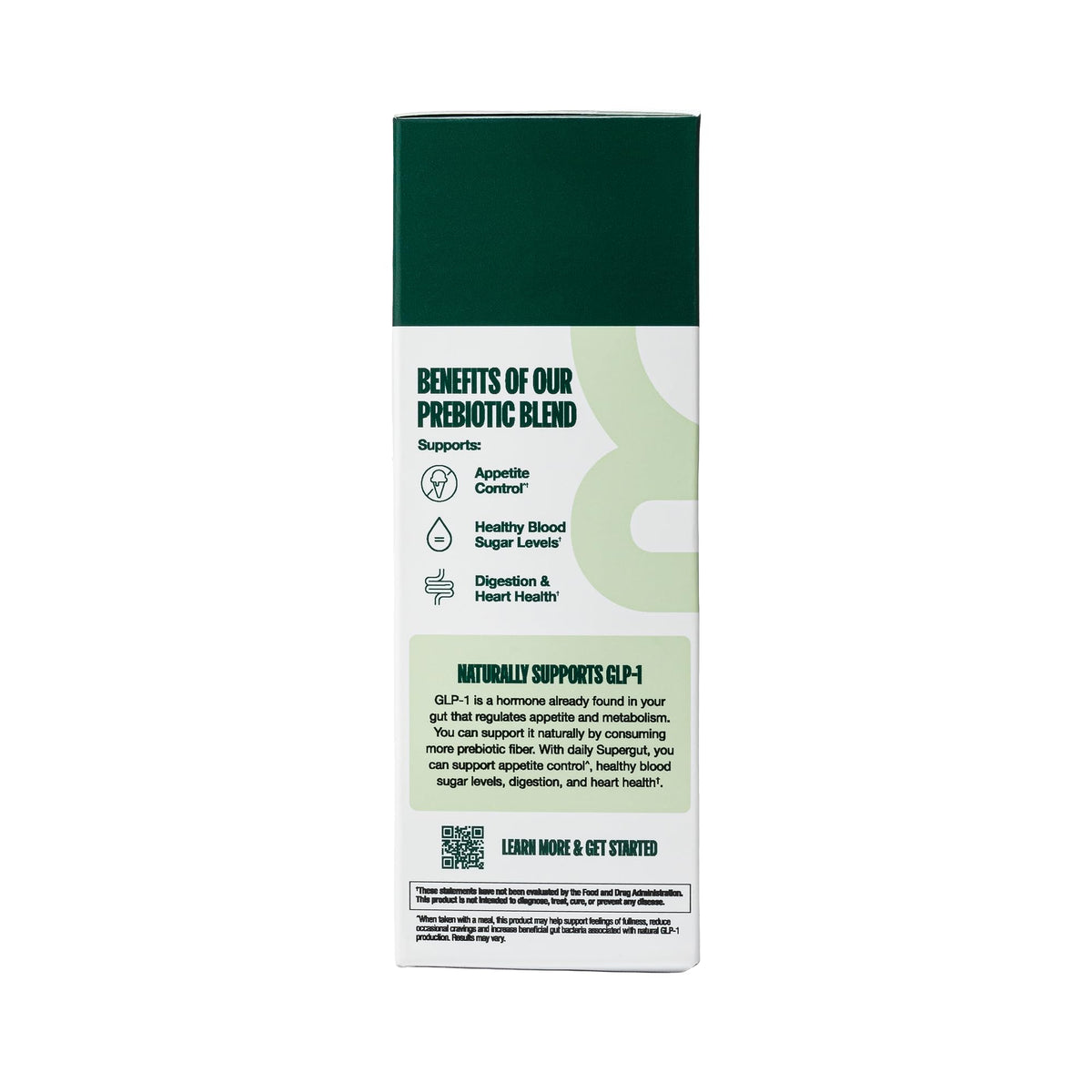 Supergut GLP1 Daily Support Poudre 204g - Détails de l'emballage