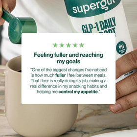 Supergut GLP1 Support poudre de fibres prébiotiques 230g en cuisine