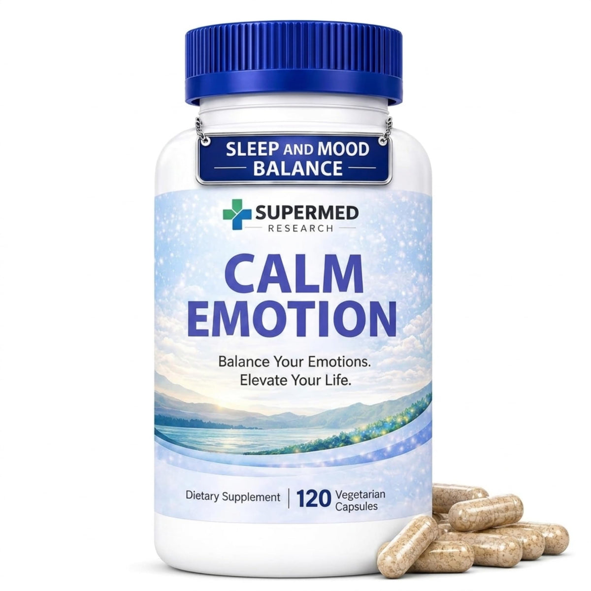 Supermed Research complément alimentaire 120 capsules végétales vue de face