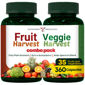Supermed Research Compléments Alimentaires Fruits et Légumes 360 Ct vue avant
