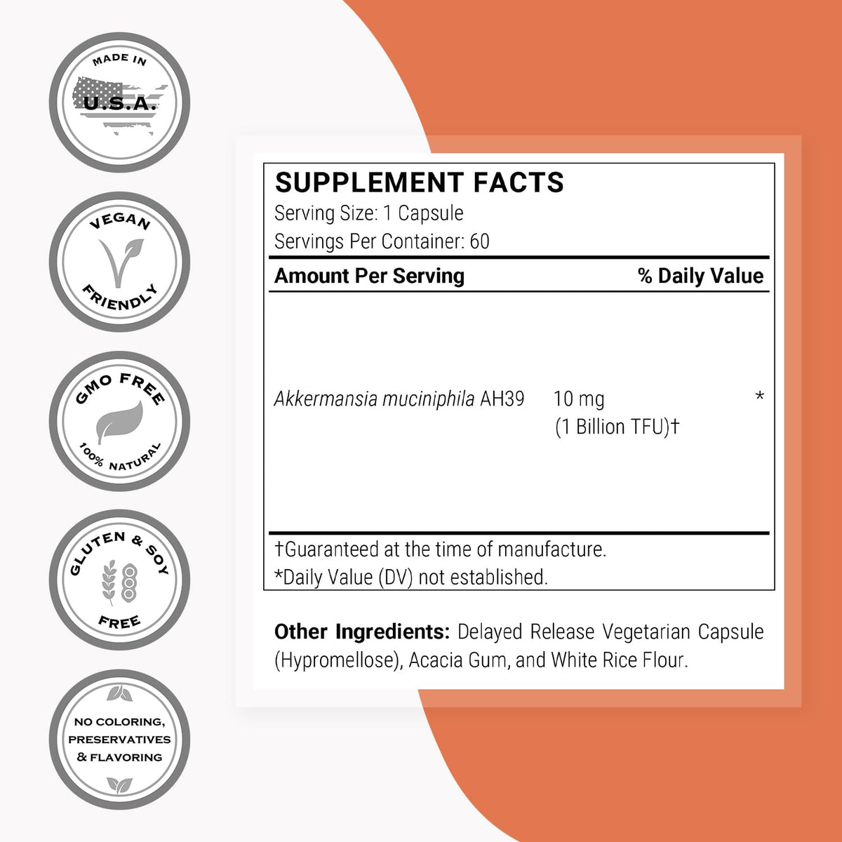 Supersmart Akkermansia Muciniphila capsule ouverte