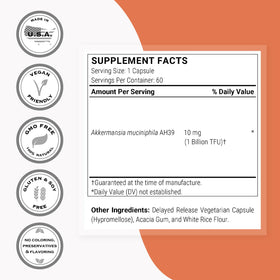 Supersmart Akkermansia Muciniphila capsule ouverte