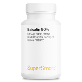 Supersmart Baicalin 90% 500mg gélules végétariennes vue de face
