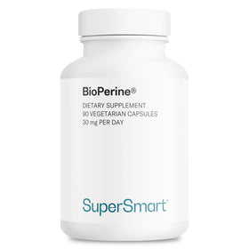 Supersmart Bioperine 30mg boîte de 90 capsules végétariennes