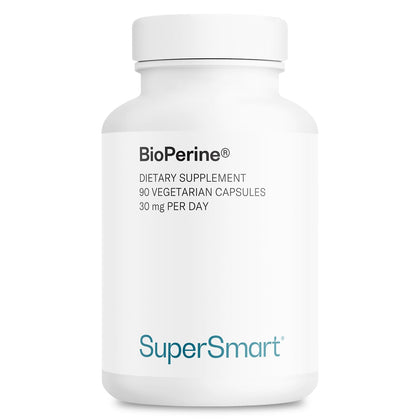 Supersmart Bioperine 30mg boîte de 90 capsules végétariennes