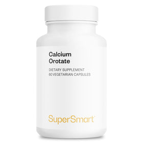 Supersmart Calcium Orotate 60 capsules végétariennes vue de face