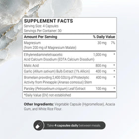 Supersmart Cardio Clear capsules à l'intérieur de l'emballage