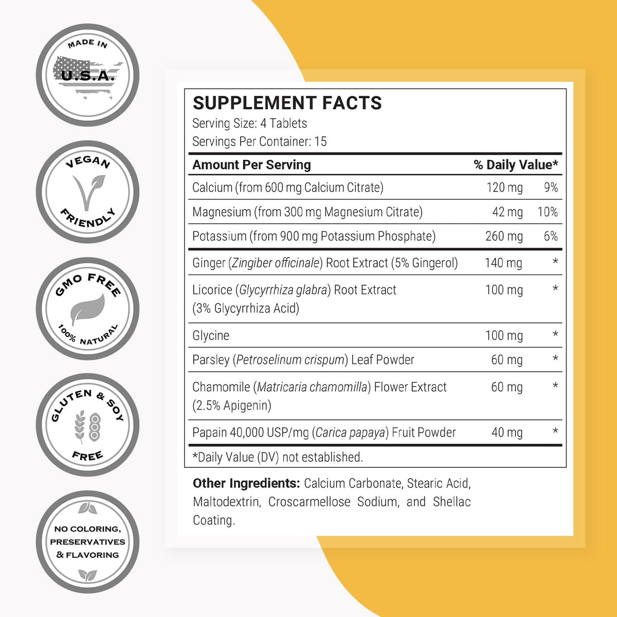 Supersmart Complément Alimentaire Alkalin 60 Comprimés avec comprimés visibles