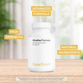 Supersmart Complément Alimentaire Alkalin 60 Comprimés emballage