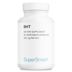 Supersmart Complément BHT 300mg boîte avant avec capsules