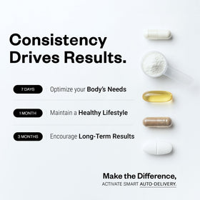 Supersmart EDTA 1000mg, capsules végétales sur une surface blanche