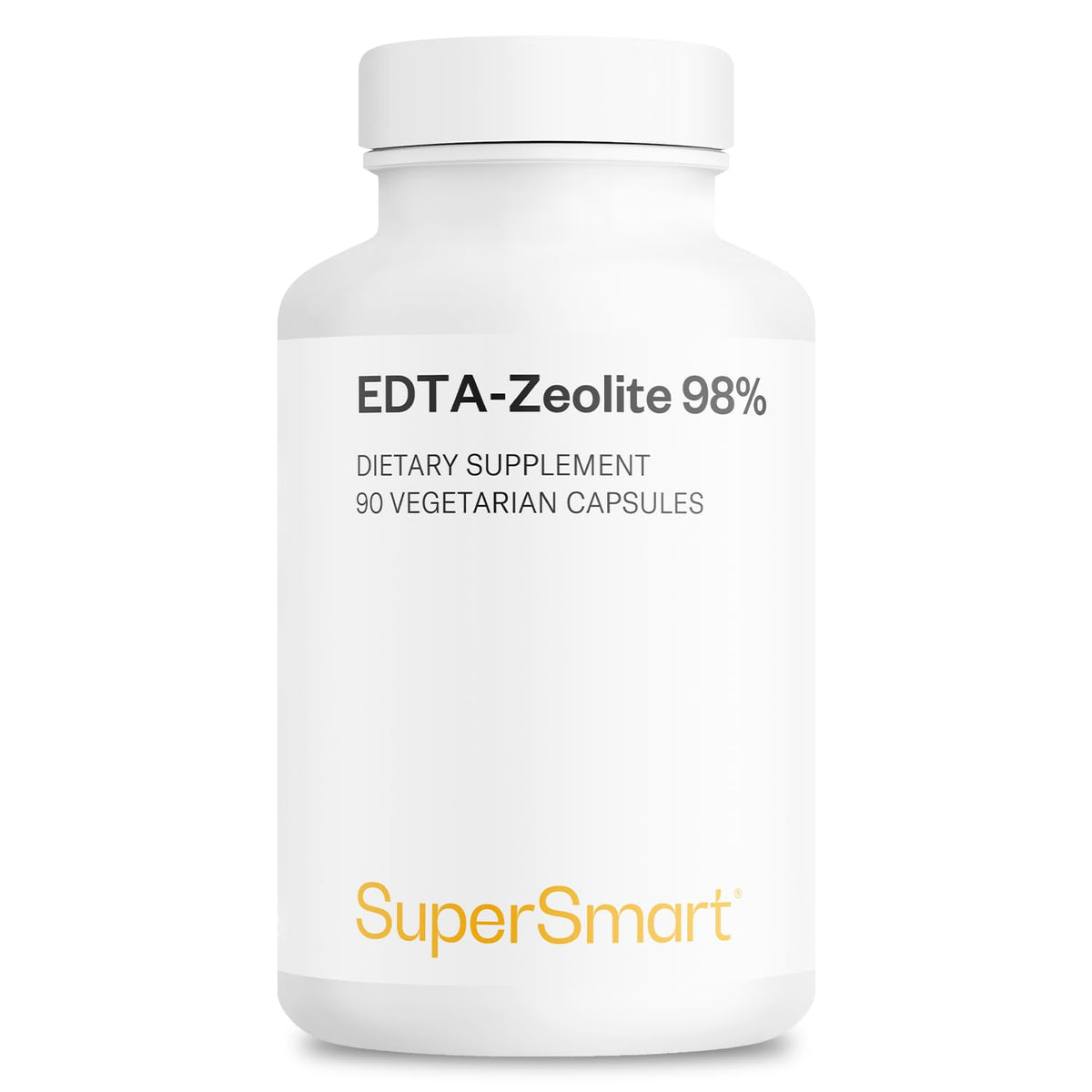 Supersmart EDTA Zeolite 98% complément alimentaire 90 capsules végétariennes