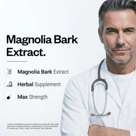 Supersmart Extrait d'Écorce de Magnolia 300mg capsules végétales