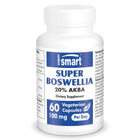 Supersmart extrait de Boswellia Serrata ApresFlex 100mg, vue avant du produit