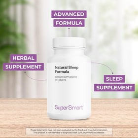 Supersmart Formule Naturelle de Sommeil - boîte et comprimés