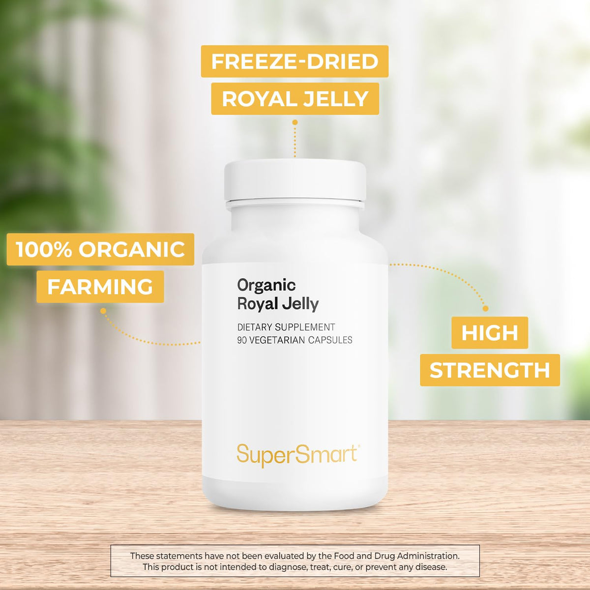 Supersmart Gelée Royale Bio 90 capsules végétariennes