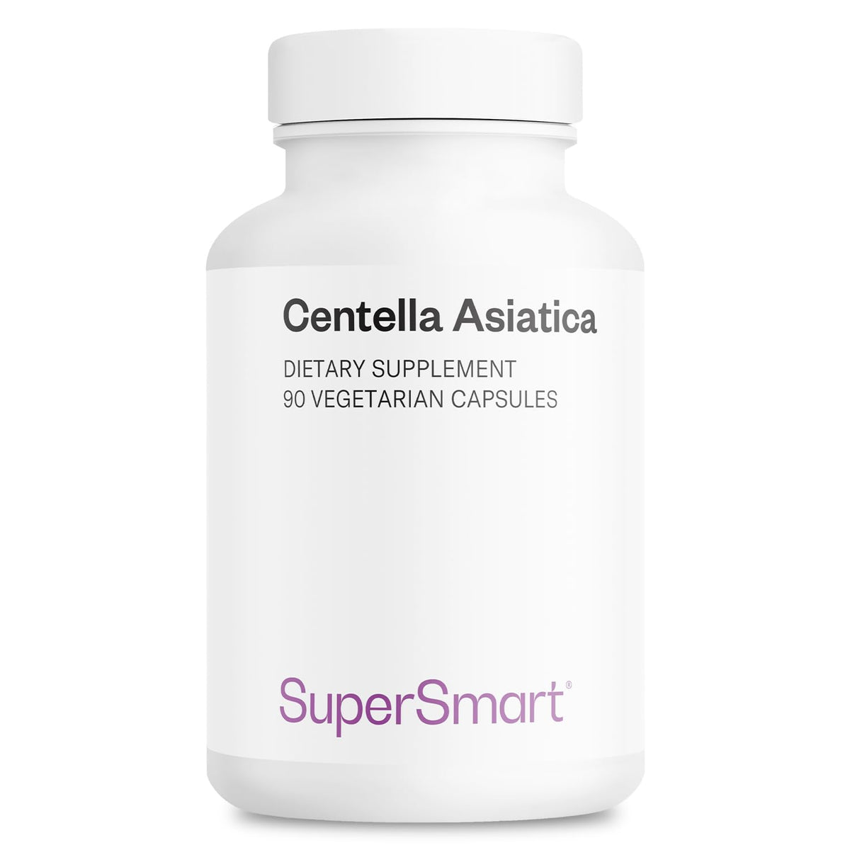 Supersmart Gotu Kola 180mg 90 capsules végétariennes vue de face