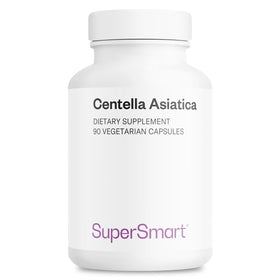 Supersmart Gotu Kola 180mg 90 capsules végétariennes vue de face